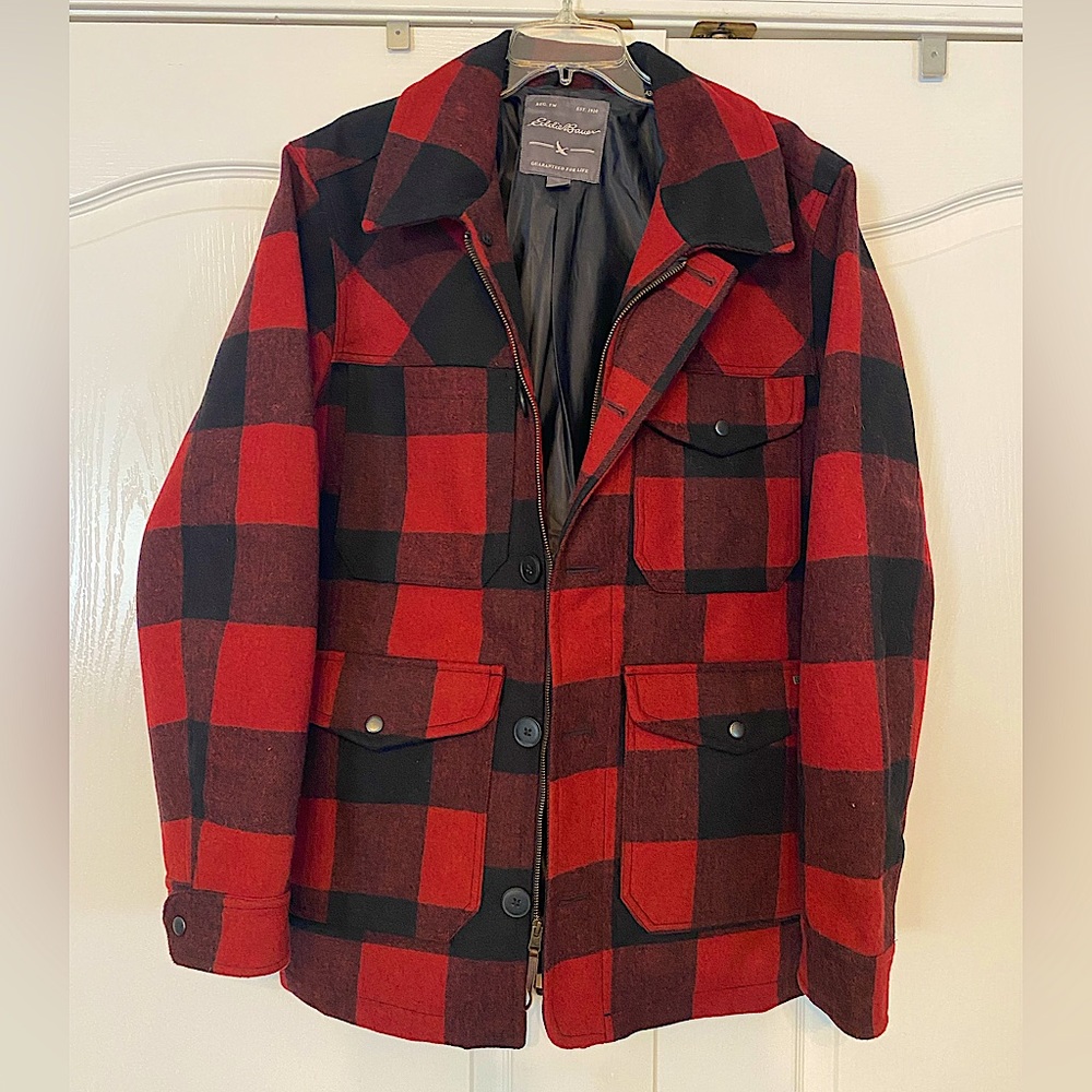 NWOT Eddie Bauer Men's Bulman Creek Forester Large Redwood New Read